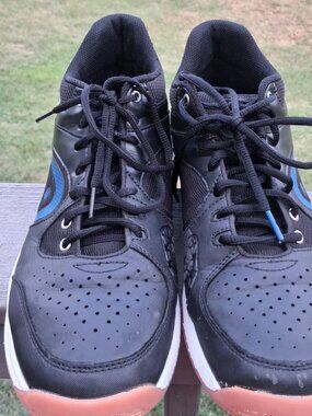 HEAD Sonic 2000 Mid Men's Indoor Court Shoes Black Blue Orange US 11 UK10
